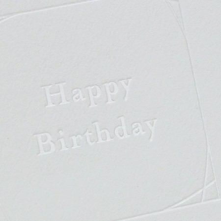 グリーティングカード　Happy Birthday　｜ Dressco（ドレスコ）　竹尾のオリジナルステーショナリー