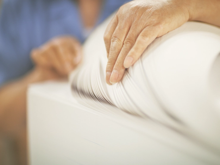 三菱製紙 八戸工場<br>平判選別室