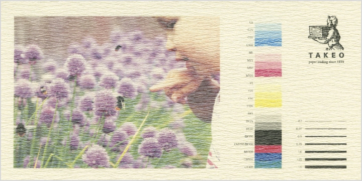 レーザープリンタでの出力