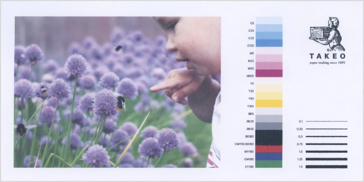 インクジェットプリンタでの出力