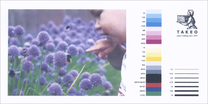 インクジェットプリンタでの出力