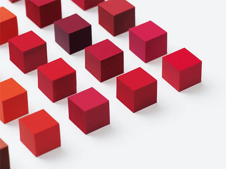 赤い紙の銀河系